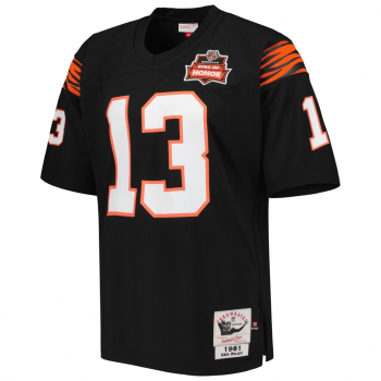 Ken Riley Cincinnati Bengals 1981 Mitchell & Ness Authentic Throwback Retired Player Jersey Black