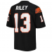 Ken Riley Cincinnati Bengals 1981 Mitchell & Ness Authentic Throwback Retired Player Jersey Black