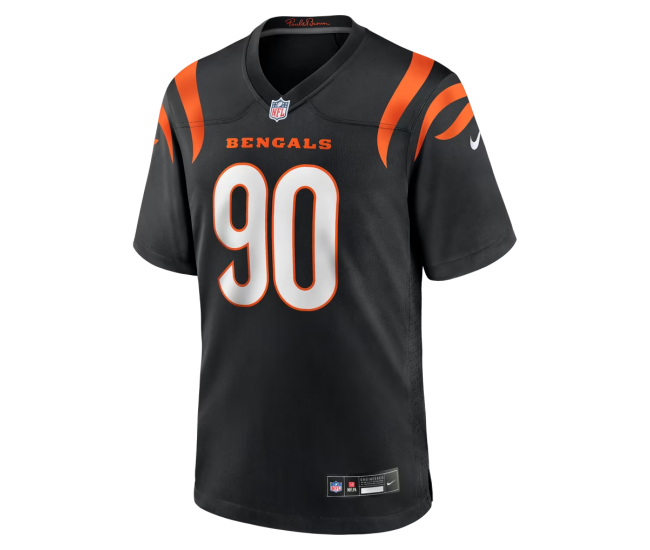 Kris Jenkins Jr. Cincinnati Bengals Nike Game Jersey Black