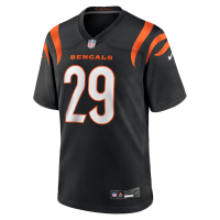 Kyle Dugger Cincinnati Bengals Nike Team Game Jersey Black