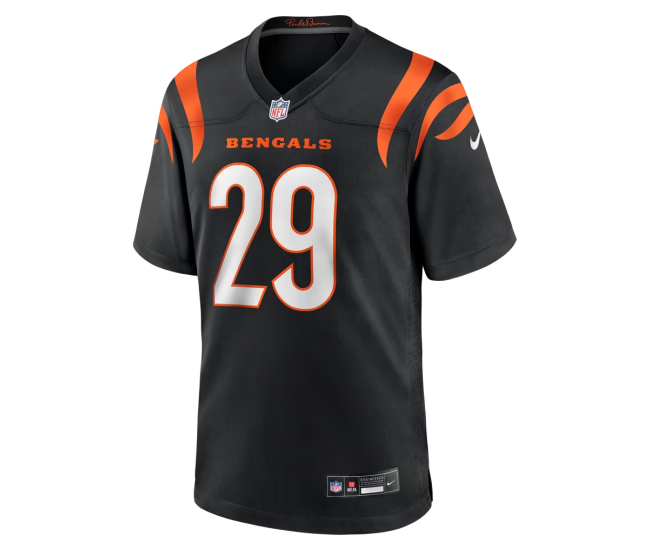 Kyle Dugger Cincinnati Bengals Nike Team Game Jersey Black
