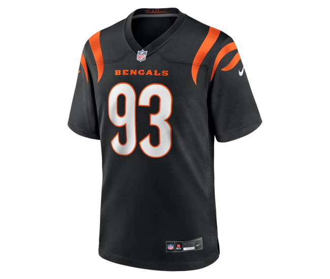 McKinnley Jackson Cincinnati Bengals Nike Game Jersey Black