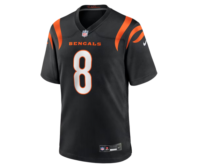 Ryan Rehkow Cincinnati Bengals Nike Game Jersey Black