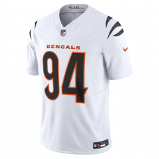 Sam Hubbard Cincinnati Bengals Nike Vapor F.U.S.E. Limited Jersey White Sam Hubbard Cincinnati Bengals Nike Vapor F.U.S.E. Limited Jersey White