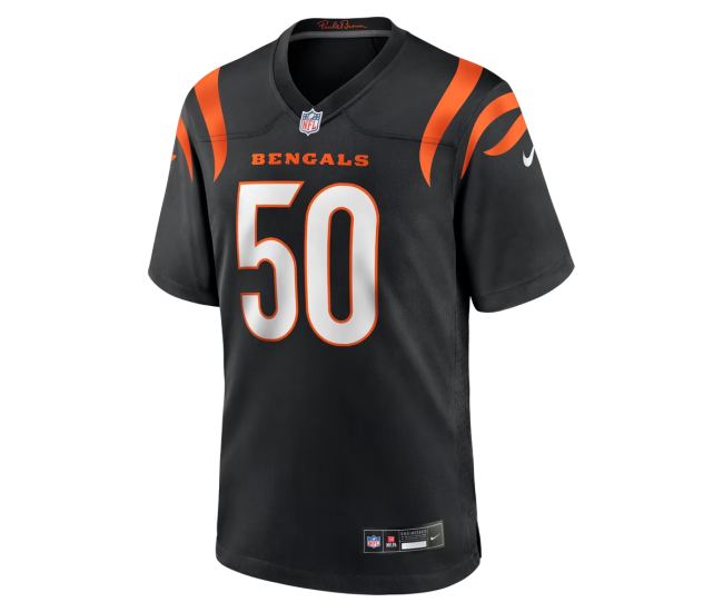 Shaka Heyward Cincinnati Bengals Nike Team Game Jersey Black