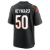 Shaka Heyward Cincinnati Bengals Nike Team Game Jersey Black
