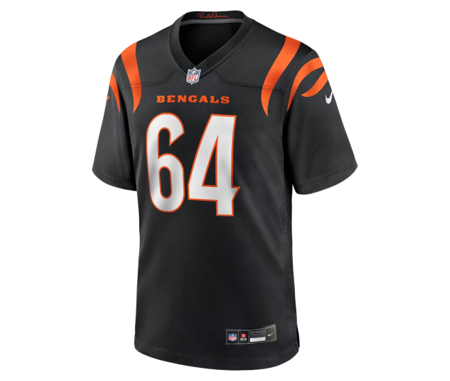 Ted Karras Cincinnati Bengals Nike Game Player Jersey Black
