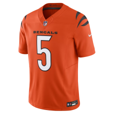 Tee Higgins Cincinnati Bengals Nike Vapor F.U.S.E. Limited Jersey Orange Tee Higgins Cincinnati Bengals Nike Vapor F.U.S.E. Limited Jersey Orange