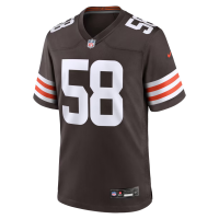 Austin Barber Cleveland Browns Nike Team Game Jersey Brown