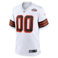 Cleveland Browns Nike 1946 Collection Alternate Custom Jersey White