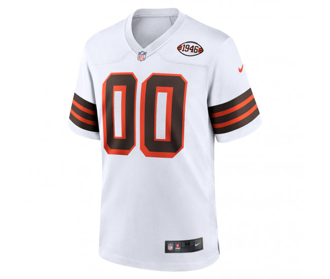 Cleveland Browns Nike 1946 Collection Alternate Custom Jersey White
