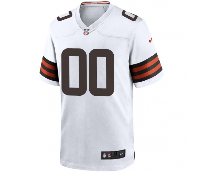 Cleveland Browns Nike Custom Game Jersey White