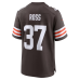 D'Angelo Ross Cleveland Browns Nike Team Game Jersey Brown