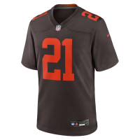 Denzel Ward Cleveland Browns Nike Alpha Dawg Game Jersey Brown