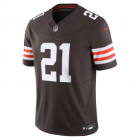 Denzel Ward Cleveland Browns Nike Vapor F.U.S.E. Limited Jersey Brown
