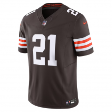 Denzel Ward Cleveland Browns Nike Vapor F.U.S.E. Limited Jersey Brown Denzel Ward Cleveland Browns Nike Vapor F.U.S.E. Limited Jersey Brown