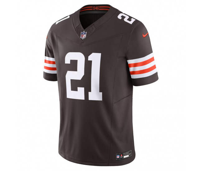 Denzel Ward Cleveland Browns Nike Vapor F.U.S.E. Limited Jersey Brown