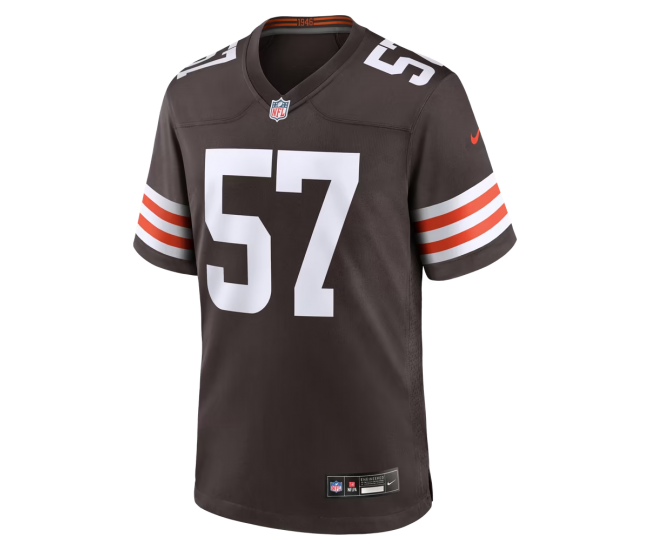 Isaiah McGuire Cleveland Browns Nike Team Game Jersey Brown