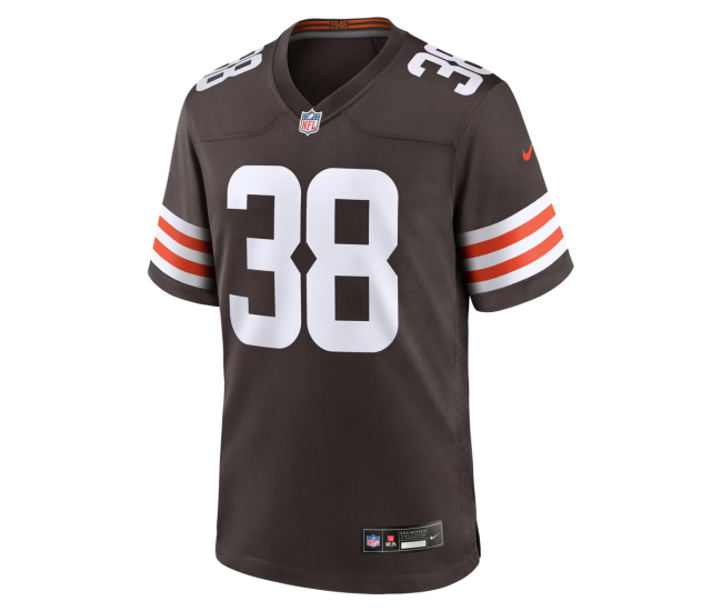 Jaleel McLaughlin Cleveland Browns Nike Team Game Jersey Brown