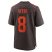 Jared Verse Cleveland Browns Nike Alternate Alpha Dawg Game Jersey Brown