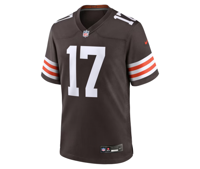Jerome Baker Cleveland Browns Nike Team Game Jersey Brown