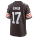 Jerome Baker Cleveland Browns Nike Team Game Jersey Brown