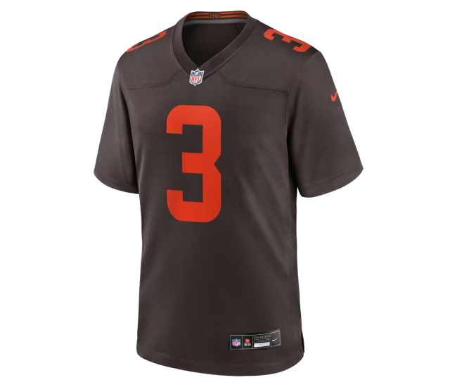 Jerry Jeudy Cleveland Browns Nike Alpha Dawg Game Jersey Brown