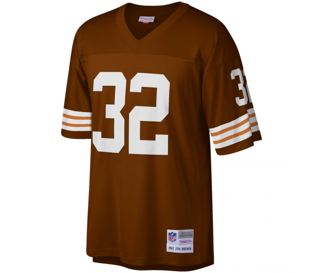Jim Brown Cleveland Browns Mitchell & Ness Legacy Replica Jersey Brown