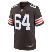 Joe DeLamielleure Cleveland Browns Nike Game Retired Player Jersey Brown