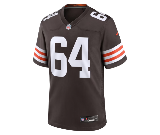 Joe DeLamielleure Cleveland Browns Nike Game Retired Player Jersey Brown
