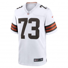 Joe Thomas Cleveland Browns Nike Retired Game Player Jersey White Joe Thomas Cleveland Browns Nike Retired Game Player Jersey White