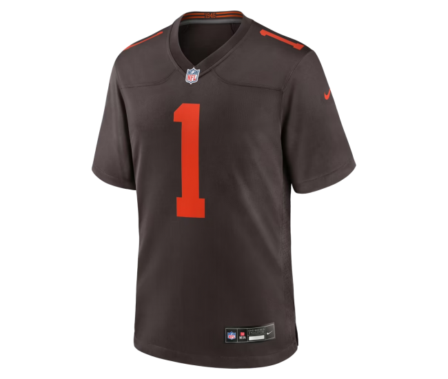 KC Concepcion Jr. Cleveland Browns Nike Alternate Game Jersey Brown