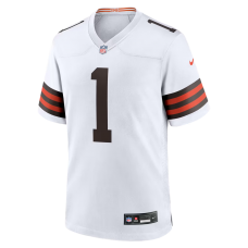 KC Concepcion Jr. Cleveland Browns Nike Game Jersey White KC Concepcion Jr. Cleveland Browns Nike Game Jersey White