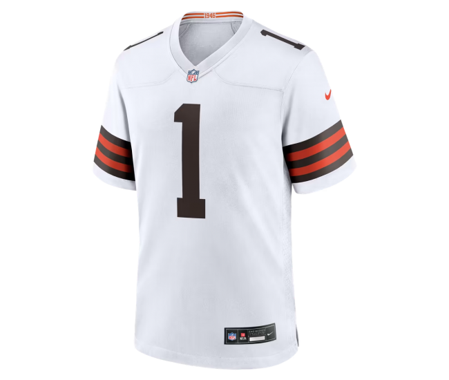 KC Concepcion Jr. Cleveland Browns Nike Game Jersey White