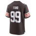 Logan Fano Cleveland Browns Nike Team Game Jersey Brown
