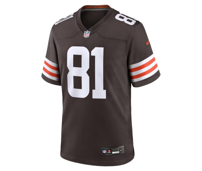 Luke Floriea Cleveland Browns Nike Team Game Jersey Brown