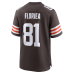 Luke Floriea Cleveland Browns Nike Team Game Jersey Brown