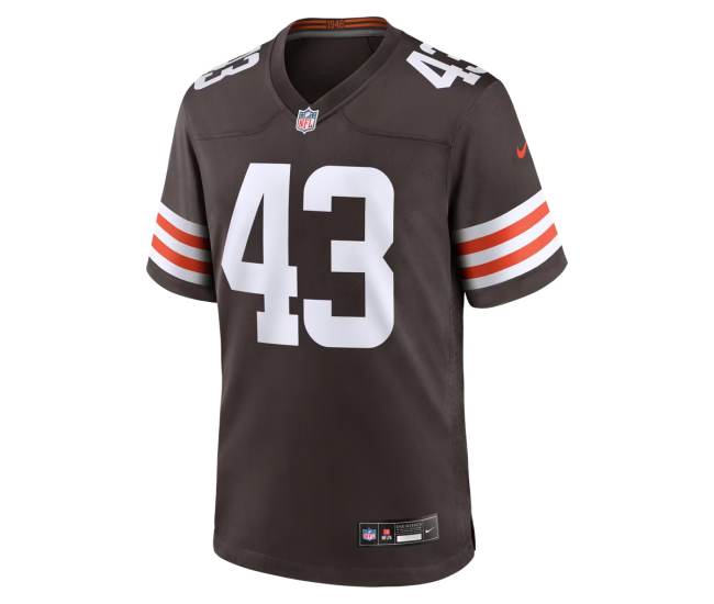 Mohamoud Diabate Cleveland Browns Nike Team Game Jersey Brown