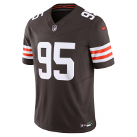Myles Garrett Cleveland Browns Nike Vapor F.U.S.E. Limited Jersey Brown