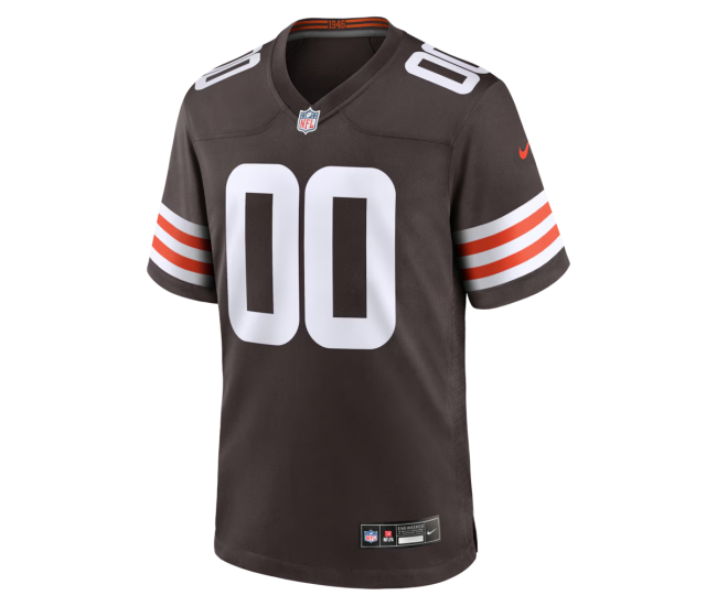 Nike Cleveland Browns Custom Game Jersey Brown