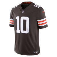 Quinshon Judkins Cleveland Browns Nike Team Vapor F.U.S.E. Stitched Limited Jersey Brown