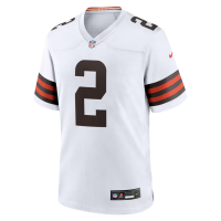 Shedeur Sanders Cleveland Browns Nike Game Jersey White