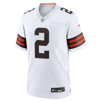Shedeur Sanders Cleveland Browns Nike Game Jersey White