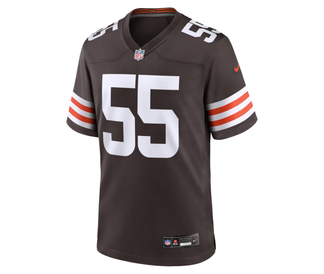 Spencer Fano Cleveland Browns Nike Team Game Jersey Brown
