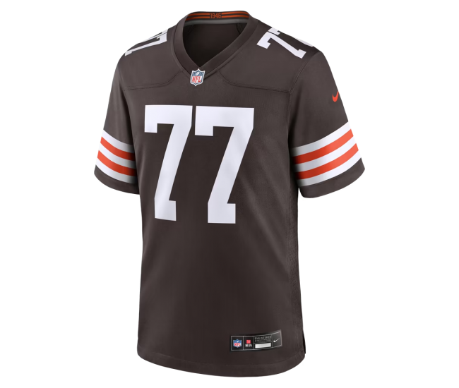 Zion Johnson Cleveland Browns Nike Team Game Jersey Brown