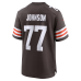 Zion Johnson Cleveland Browns Nike Team Game Jersey Brown