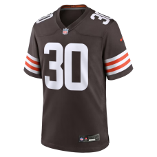 Zion Washington Cleveland Browns Nike Team Game Jersey Brown Zion Washington Cleveland Browns Nike Team Game Jersey Brown