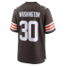Zion Washington Cleveland Browns Nike Team Game Jersey Brown