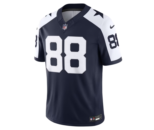 CeeDee Lamb Dallas Cowboys Nike Alternate Vapor F.U.S.E. Stitched Limited Jersey Navy