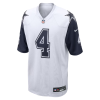Dak Prescott Dallas Cowboys Nike Alternate Game Team Jersey White
